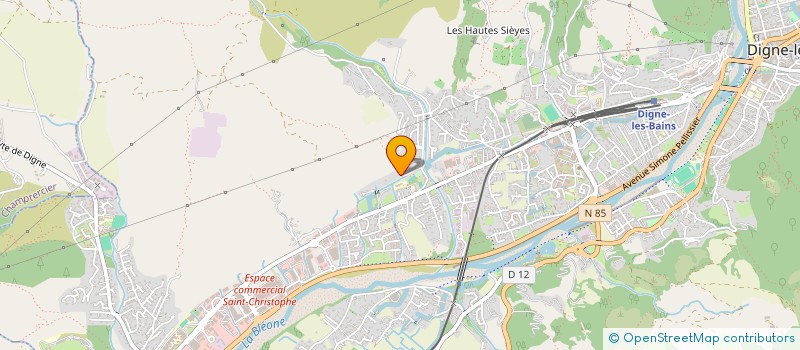 localisation de l'entreprise ASSOCIATION VERTIGE à DIGNE-LES-BAINS