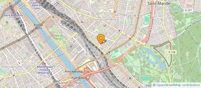 localisation de l'entreprise ASSOCIATION VESNA  PARIS