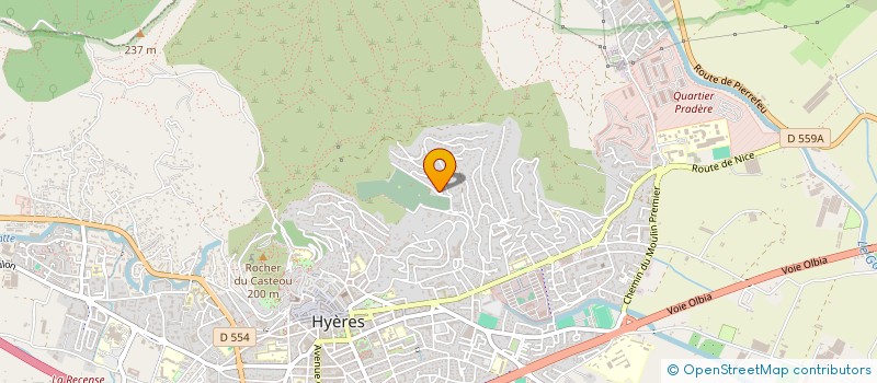 localisation de l'entreprise ASSOCIATION VETERINAIRES POUR LA BIODIVERSITE(VPB) à HYERES