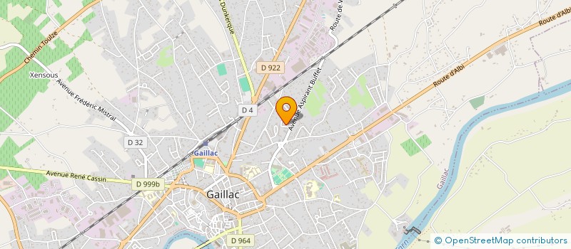 localisation de l'entreprise ASSOCIATION VIARS POUR INSERTION SOCIALE à GAILLAC