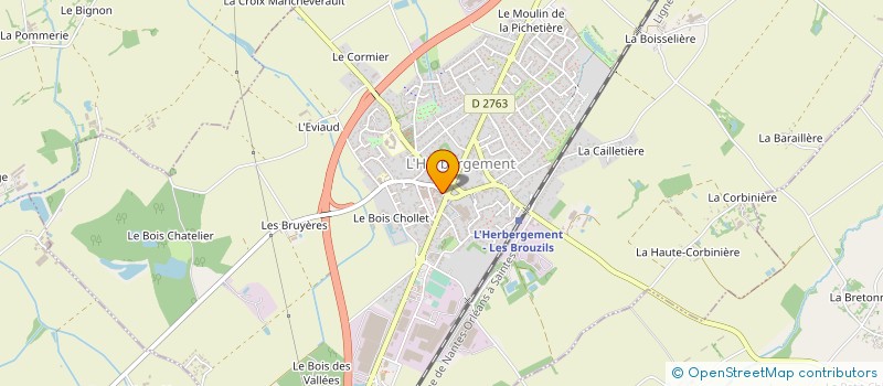localisation de l'entreprise ASSOCIATION VIBRE à L'HERBERGEMENT