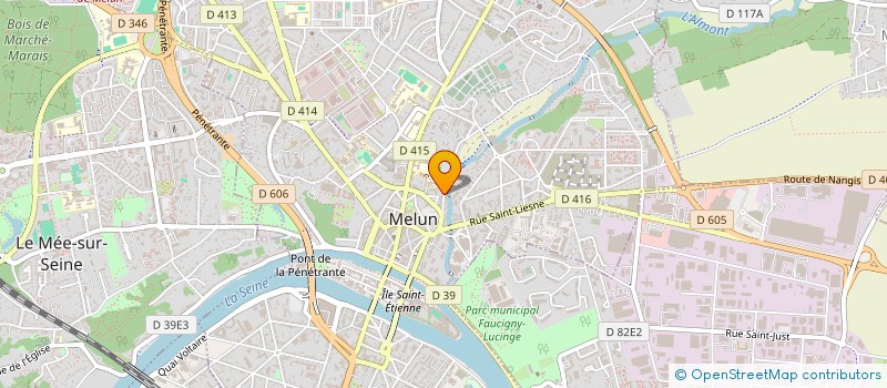 localisation de l'entreprise ASSOCIATION VIBRISSES à MELUN