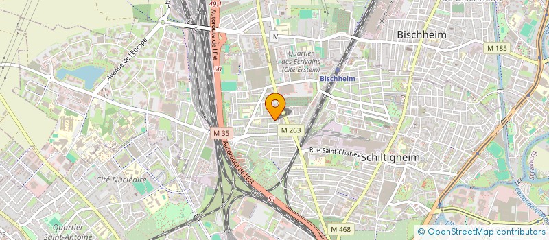 localisation de l'entreprise ASSOCIATION VICTIMES ATTENTATS AVA à STRASBOURG