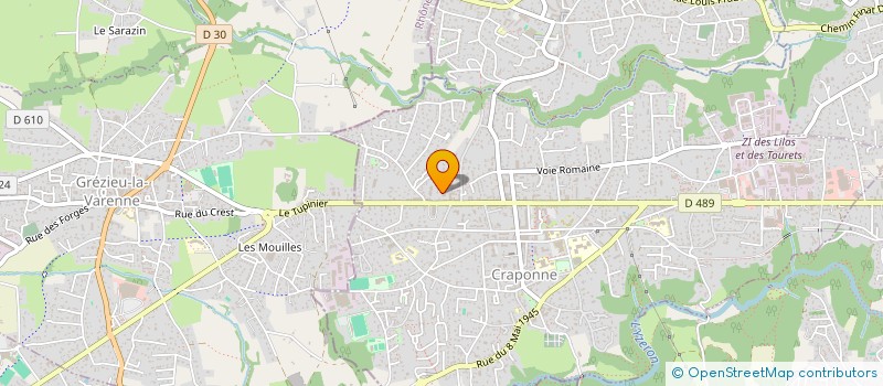 localisation de l'entreprise ASSOCIATION VICTIMES ENTOURAGE CRASH BESANCON (AVEC BESANCON)  GREZIEU-LA-VARENNE