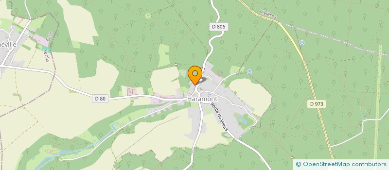 localisation de l'entreprise ASSOCIATION VIE  HARAMONT