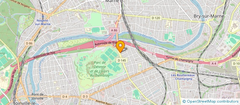 localisation de l'entreprise ASSOCIATION VIE ET SANTE  CHAMPIGNY-SUR-MARNE