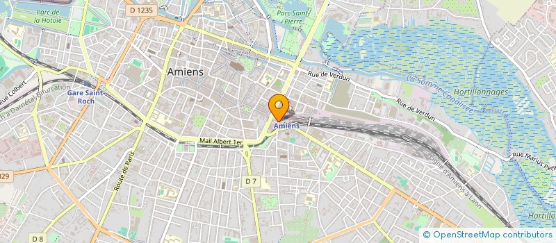 localisation de l'entreprise ASSOCIATION VIE PARTAGEE  AMIENS