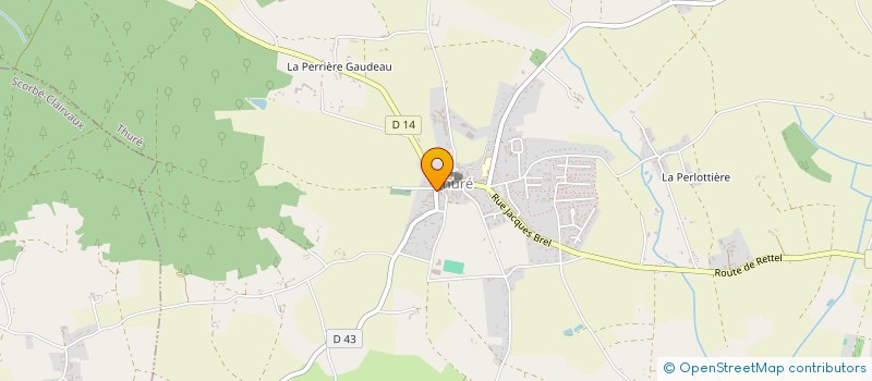 localisation de l'entreprise ASSOCIATION VIENNE INTERVENTION à THURE