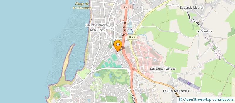localisation de l'entreprise ASSOCIATION VIEUX TRAVAILLEURS à SAINT-BREVIN-LES-PINS