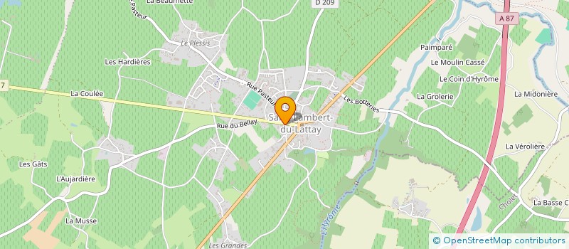 localisation de l'entreprise ASSOCIATION VIGNES'NCHILL  VAL-DU-LAYON