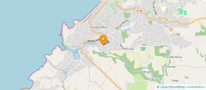 localisation de l'entreprise ASSOCIATION VILLA SULLY SEYNOD  PLENEUF-VAL-ANDRE