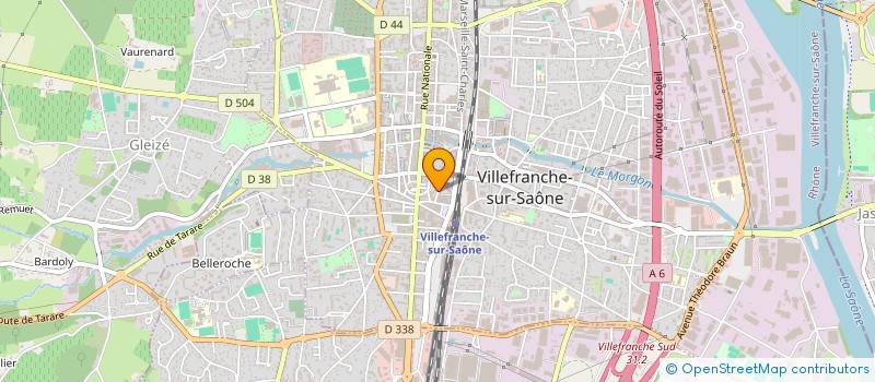 localisation de l'entreprise ASSOCIATION VILLEFRANCHE-SCHKEUDITZ à VILLEFRANCHE-SUR-SAONE