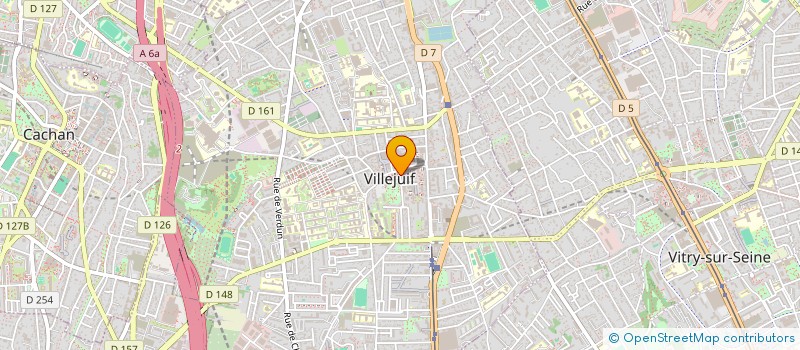 localisation de l'entreprise ASSOCIATION VILLEJUIF NOTRE VILLE à VILLEJUIF
