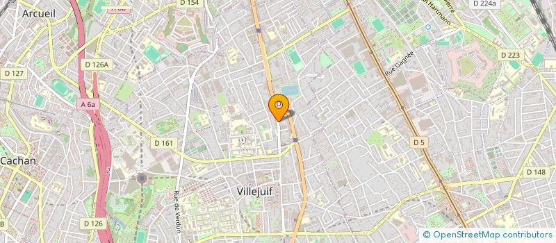 localisation de l'entreprise ASSOCIATION VILLEJUIFOISE RAID AUTOMOBILE HUMANITAIRE à VILLEJUIF
