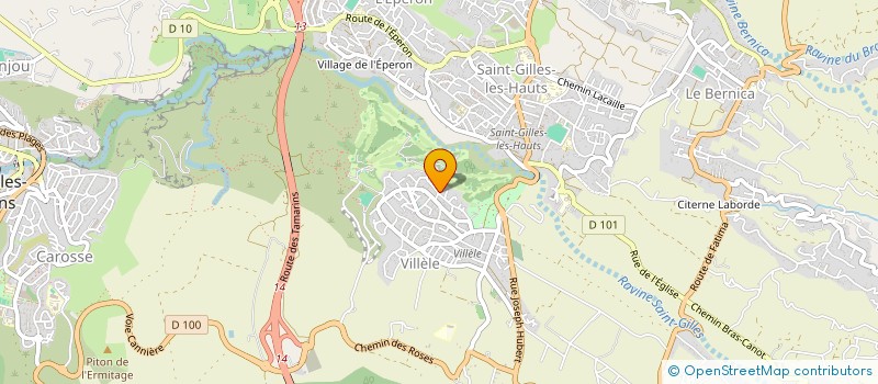 localisation de l'entreprise ASSOCIATION VILLELE I BOUGE à SAINT-PAUL