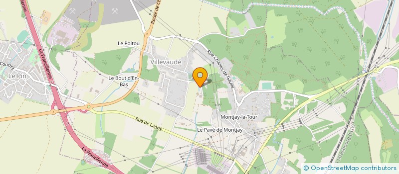 localisation de l'entreprise ASSOCIATION VILLEVAUDE ... DEMAIN à VILLEVAUDE