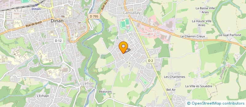 localisation de l'entreprise ASSOCIATION VINTANA  LANVALLAY