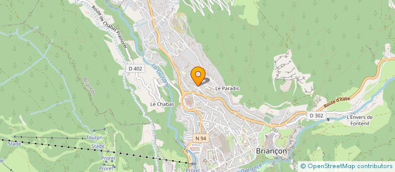 localisation de l'entreprise ASSOCIATION VISA TREKKING à BRIANCON