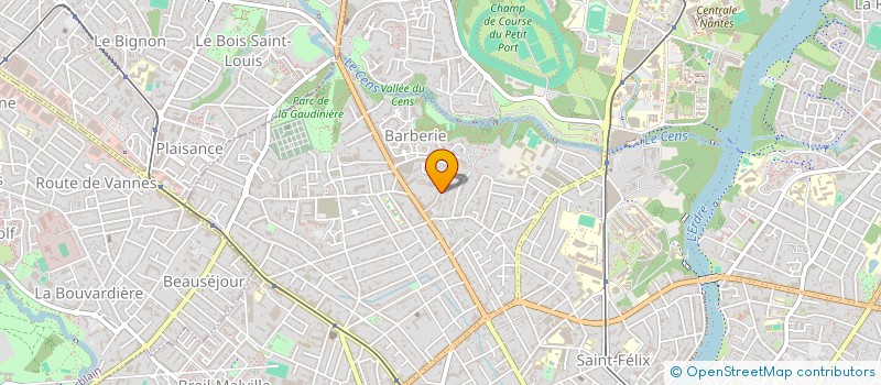 localisation de l'entreprise ASSOCIATION VISAGES DE LA GUITARE à NANTES