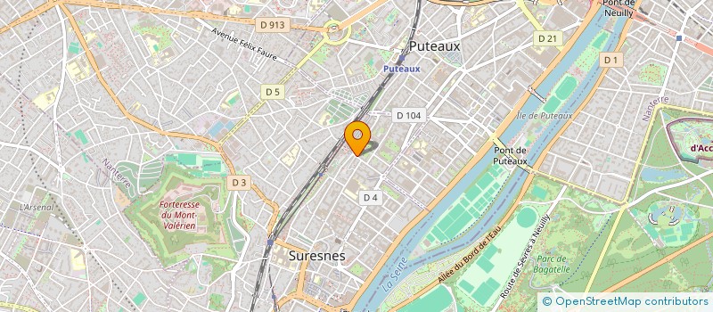 localisation de l'entreprise ASSOCIATION VISAGEXPO à SURESNES