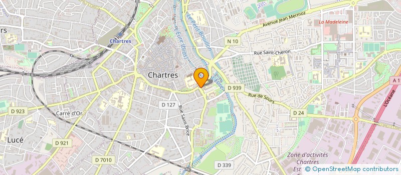localisation de l'entreprise ASSOCIATION VISION à CHARTRES