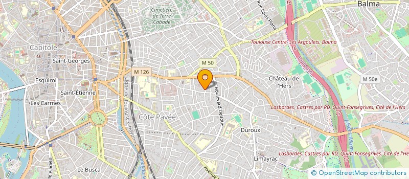 localisation de l'entreprise ASSOCIATION VISION PLUS à TOULOUSE