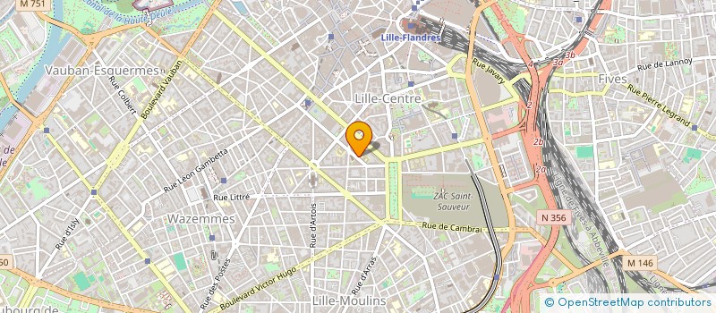 localisation de l'entreprise ASSOCIATION VISIONS D'EUROPE à LILLE