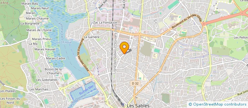 localisation de l'entreprise ASSOCIATION VISTA à LES SABLES D'OLONNE