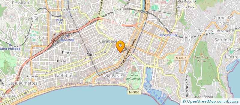 localisation de l'entreprise ASSOCIATION VITA CONSULT  NICE