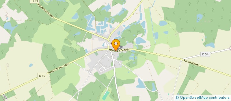 localisation de l'entreprise ASSOCIATION VITALITE EN MOUVEMENT à ISDES