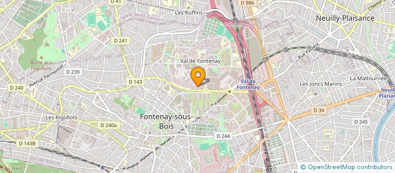 localisation de l'entreprise ASSOCIATION VITSIKA FRANCE à FONTENAY-SOUS-BOIS