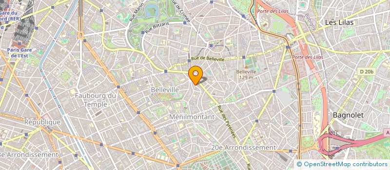 localisation de l'entreprise ASSOCIATION VIVARIUM STUDIO  PARIS