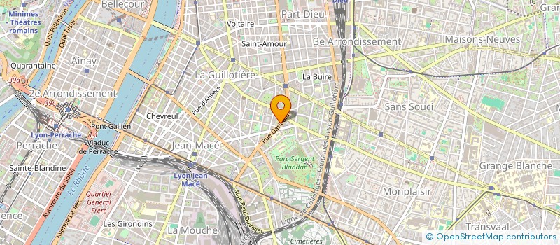 localisation de l'entreprise ASSOCIATION VIVRE CHEZ SOI  LYON