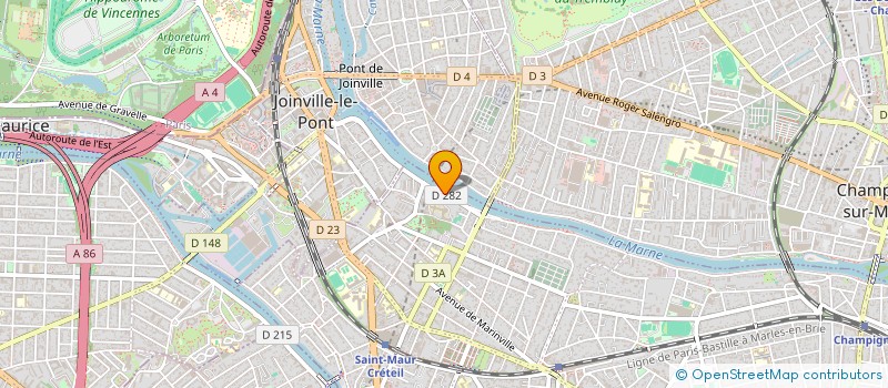 localisation de l'entreprise ASSOCIATION VIVRE ET VIEILLIR ENSEMBLE EN CITOYENS à SAINT-MAUR-DES-FOSSES