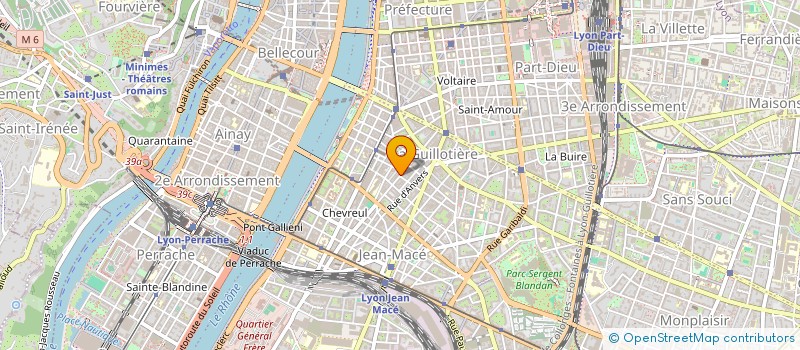 localisation de l'entreprise ASSOCIATION VIVRE LE QUARTIER à LYON