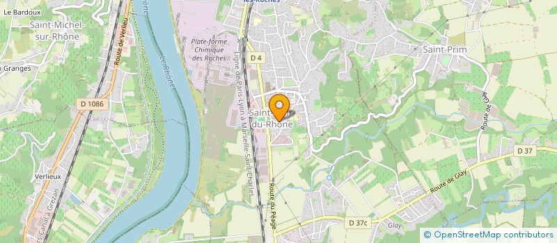 localisation de l'entreprise ASSOCIATION VIVRE LIBRES à SAINT-CLAIR-DU-RHONE