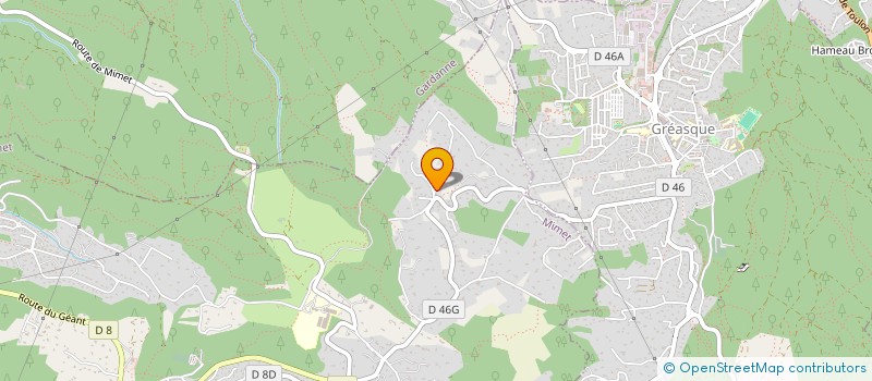 localisation de l'entreprise ASSOCIATION VIVRE SA CREATIVITE A MIMET  MIMET