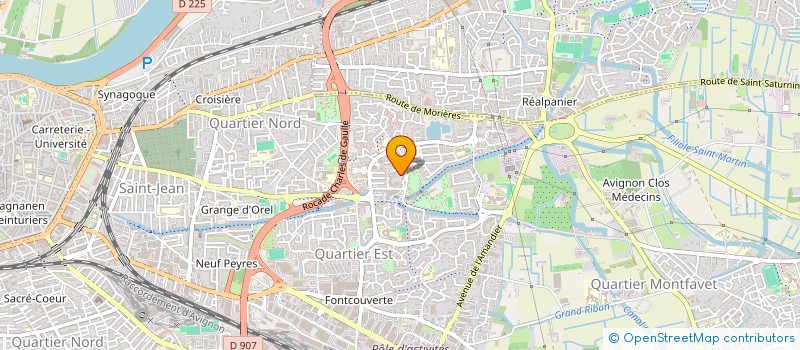 localisation de l'entreprise ASSOCIATION VOCALYSE  AVIGNON