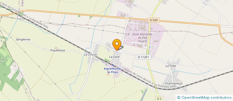 localisation de l'entreprise ASSOCIATION VOILE SOLIDAIRE  LE THOU