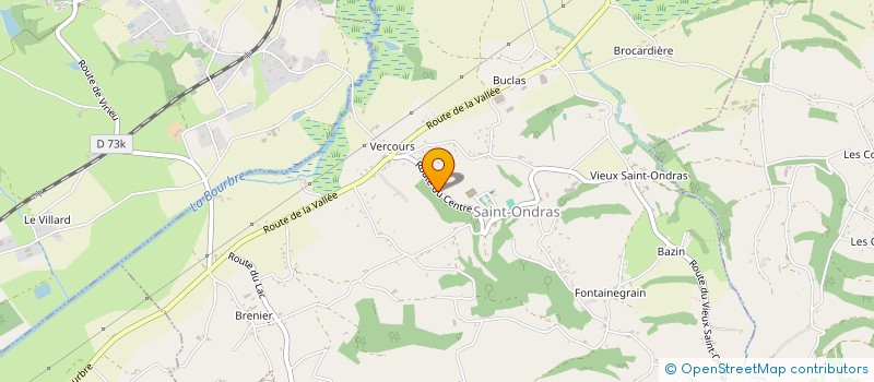 localisation de l'entreprise ASSOCIATION VOISINS VOISINES DE LA VALLEE  SAINT-ONDRAS