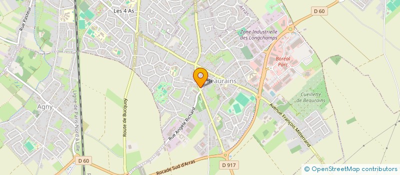 localisation de l'entreprise ASSOCIATION VOIX AU CHAPITRE  BEAURAINS