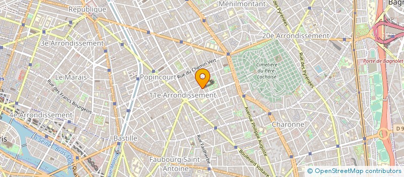 localisation de l'entreprise ASSOCIATION VOIX INTERNATIONALES  PARIS