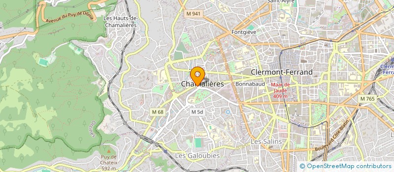 localisation de l'entreprise ASSOCIATION VOLCADIVA à CHAMALIERES