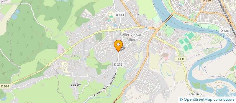 localisation de l'entreprise ASSOCIATION VOLUBILIS  BELLERIVE-SUR-ALLIER
