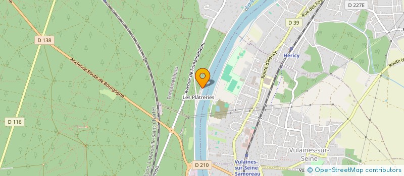 localisation de l'entreprise ASSOCIATION VOX IN RAMA  SAMOIS-SUR-SEINE