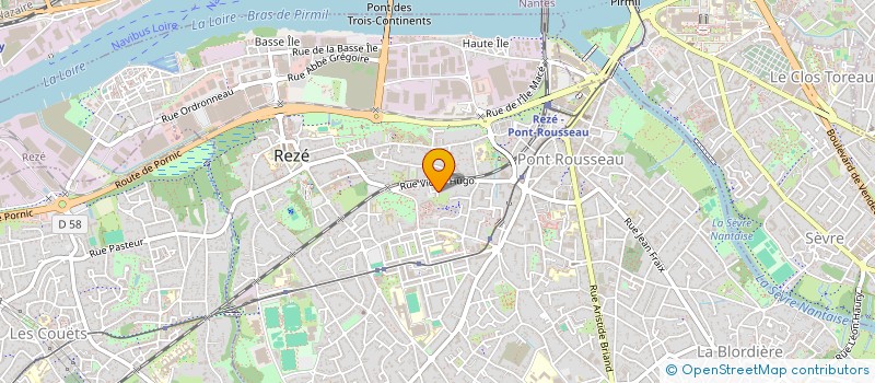 localisation de l'entreprise ASSOCIATION VOYAGE CULTURE ET DECOUVERTE à REZE