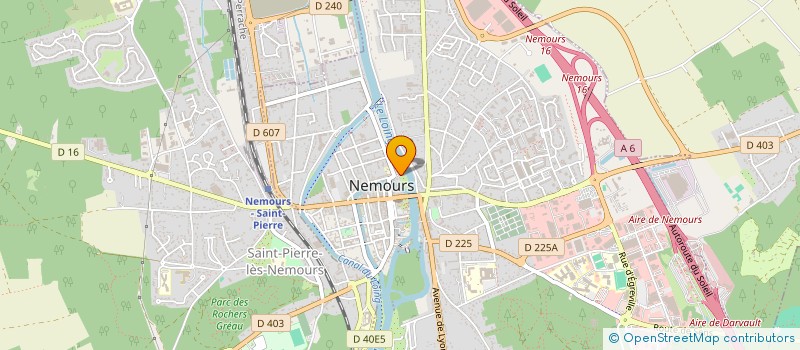 localisation de l'entreprise ASSOCIATION VOYELLE EXPRESSION VOIX  NEMOURS