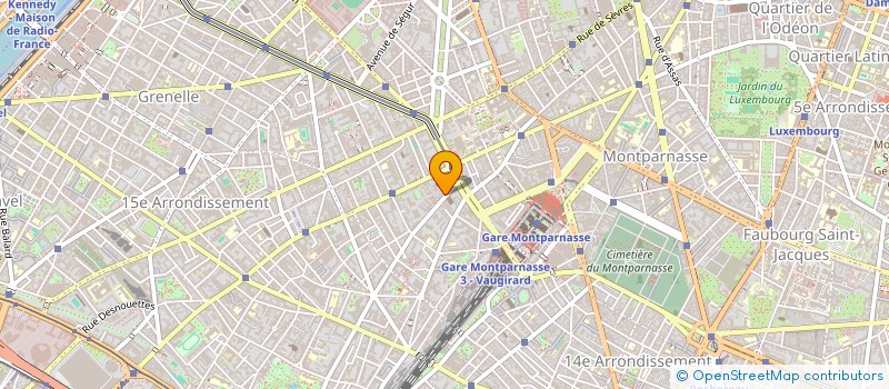 localisation de l'entreprise ASSOCIATION VU DU CIEL  PARIS