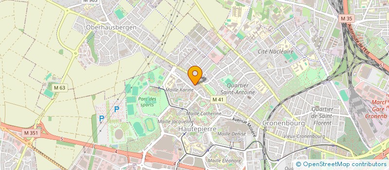 localisation de l'entreprise ASSOCIATION W-FIGHT STRG à STRASBOURG