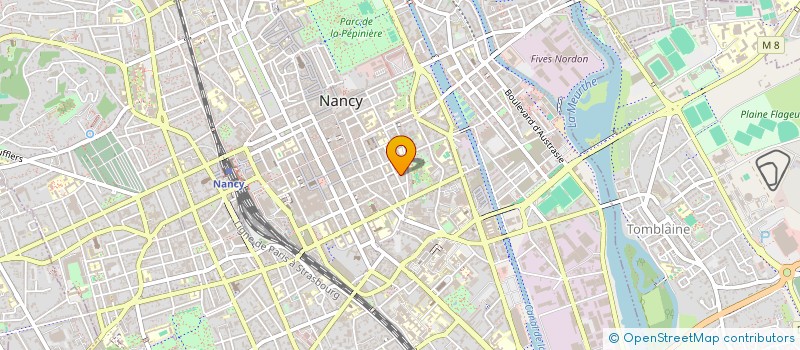 localisation de l'entreprise ASSOCIATION WAF  NANCY